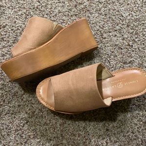 Chinese Laundry Platform Sandals